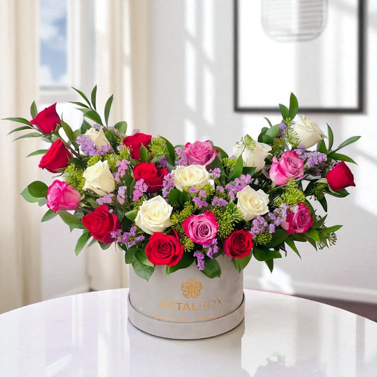 Delightful Mixed Roses
