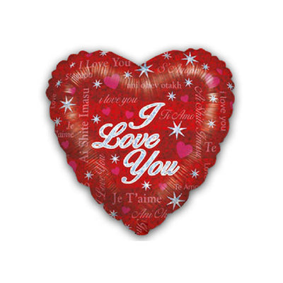 I Love You Foil Balloon