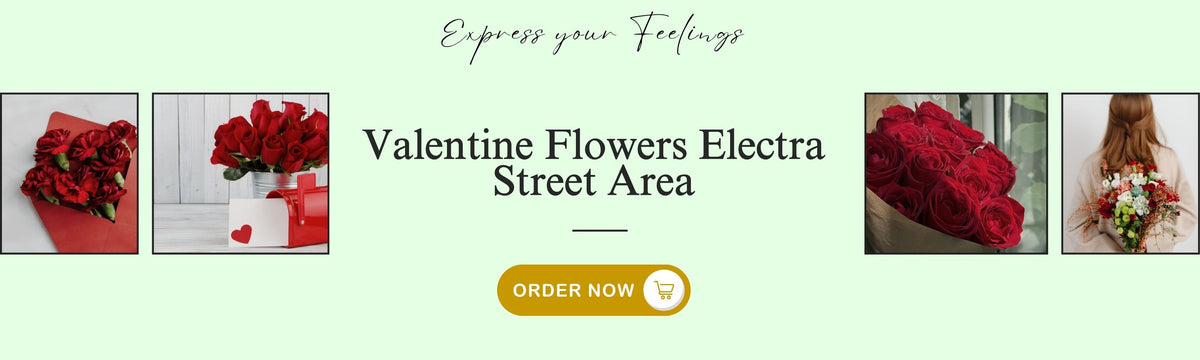 Valentine Flowers Electra Street Area