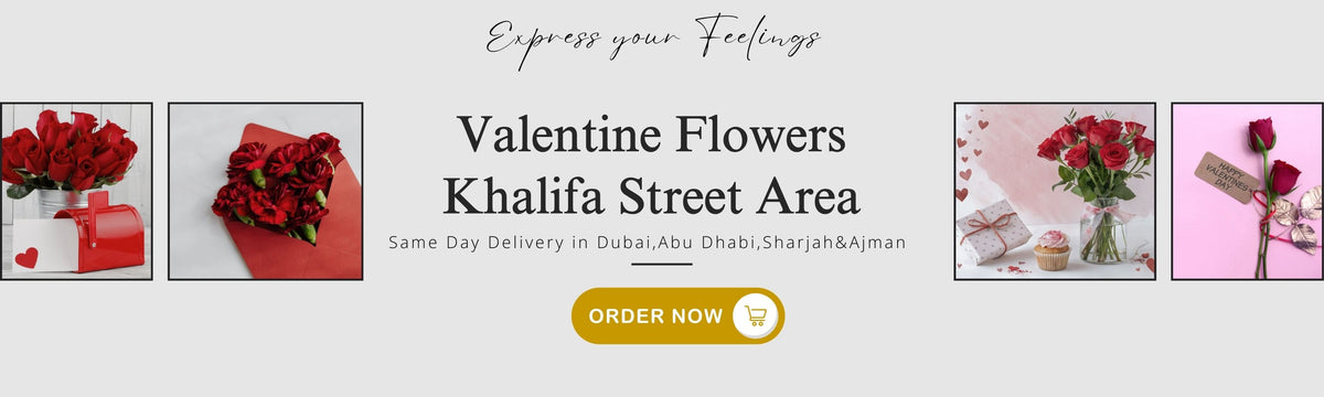 Valentine Flowers Khalifa Street Area