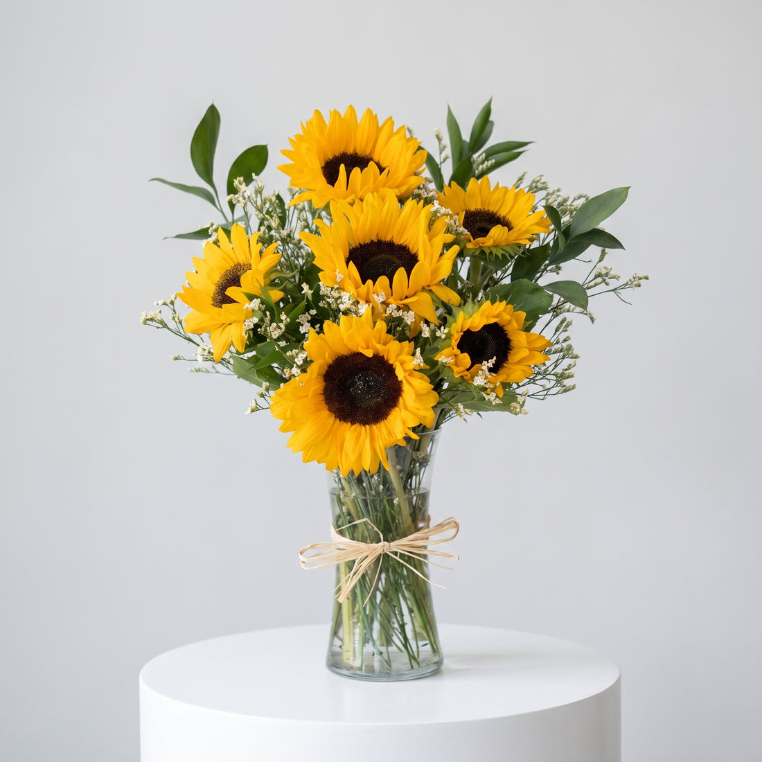 Beautiful Sunflower Vase Arrangement