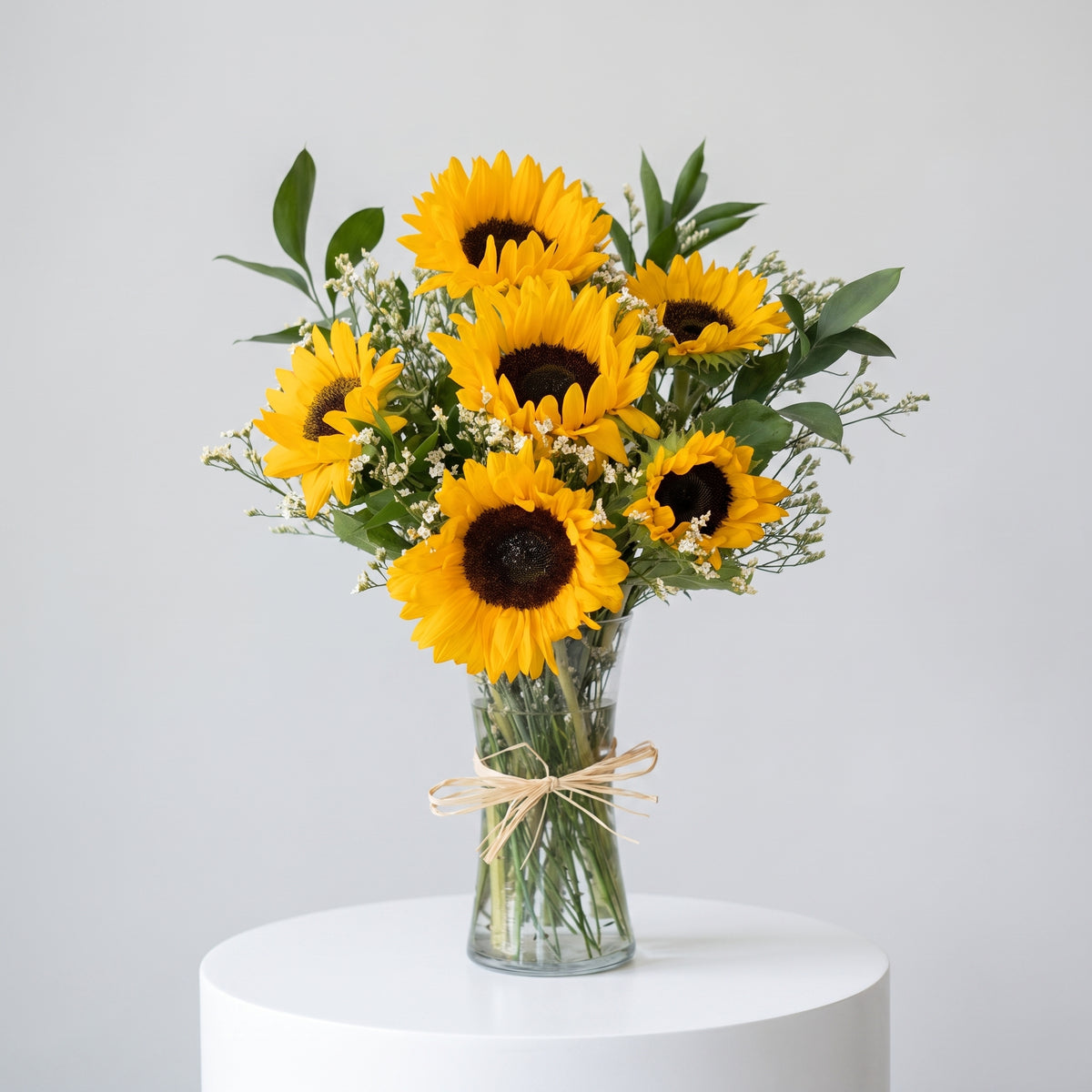 Beautiful Sunflower Vase Arrangement