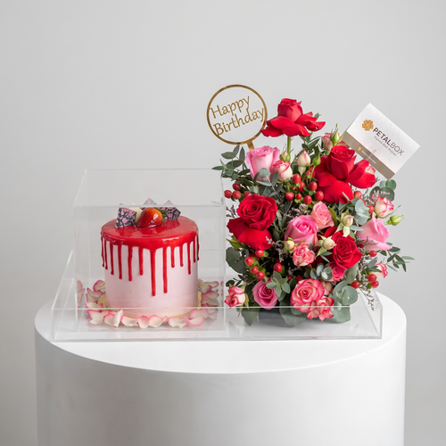 Birthday Cake Luxury Arrangement