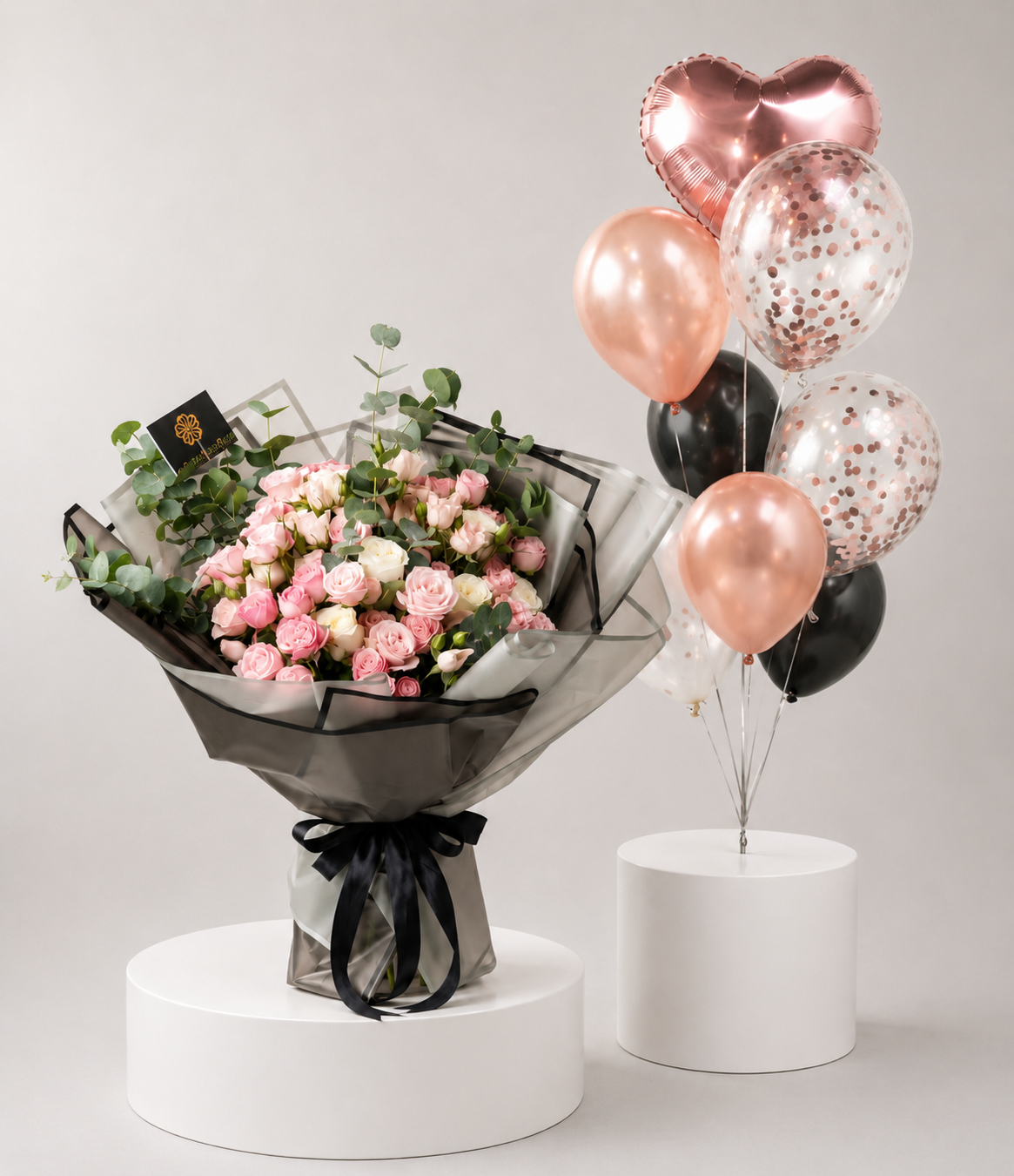 Birthday Flowers & Balloon Combo