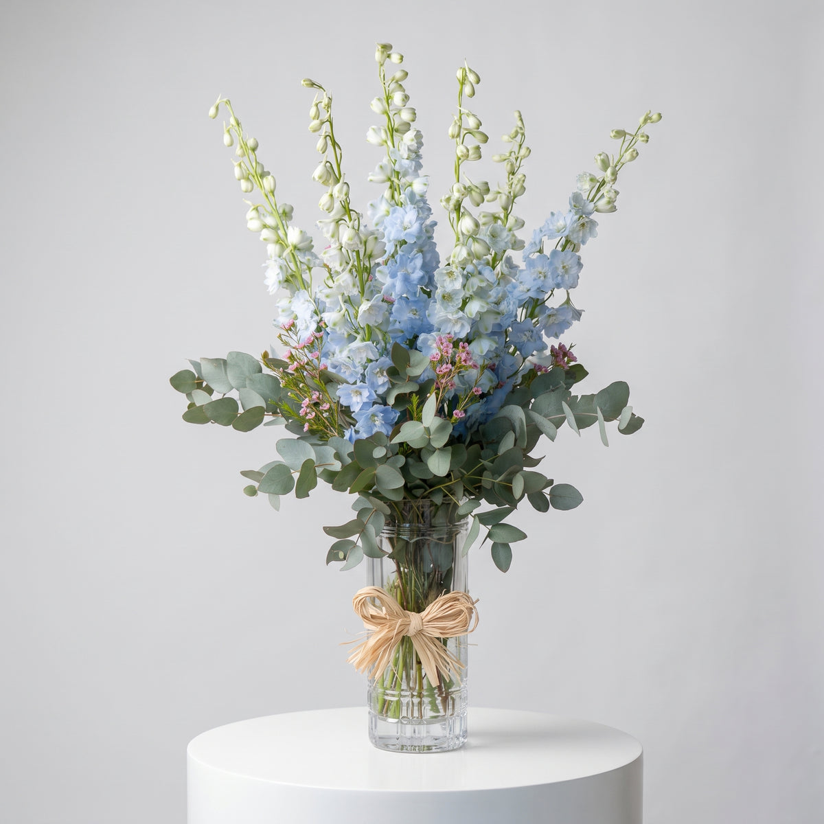 Delphiniums Flower Vase