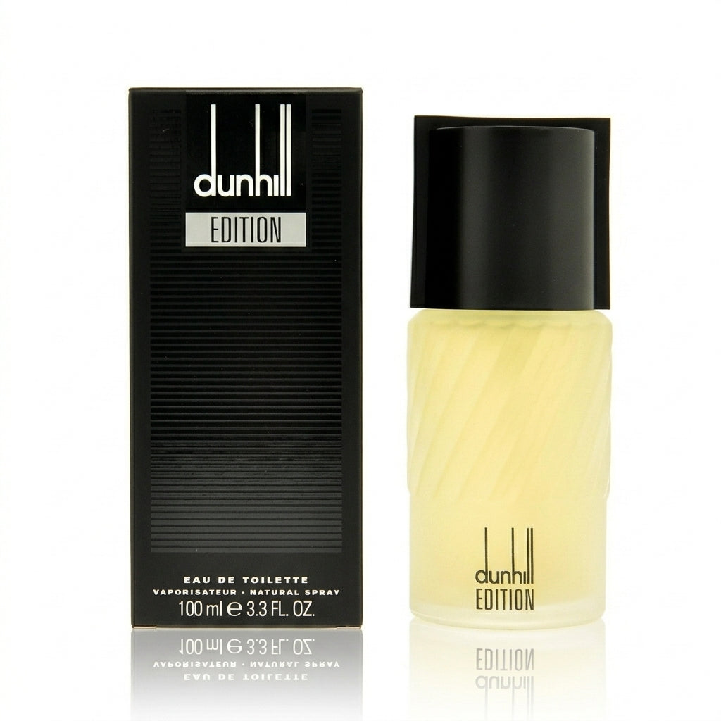 Dunhill Edition EDT 100ml bottle and black box, men's aromatic fougere