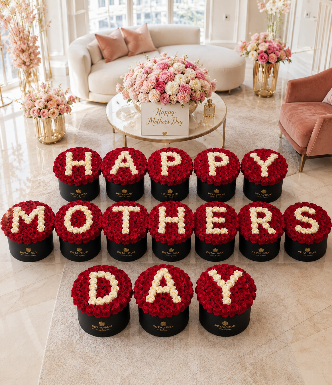 Happy Mother’s Day Rose Hatbox Collection
