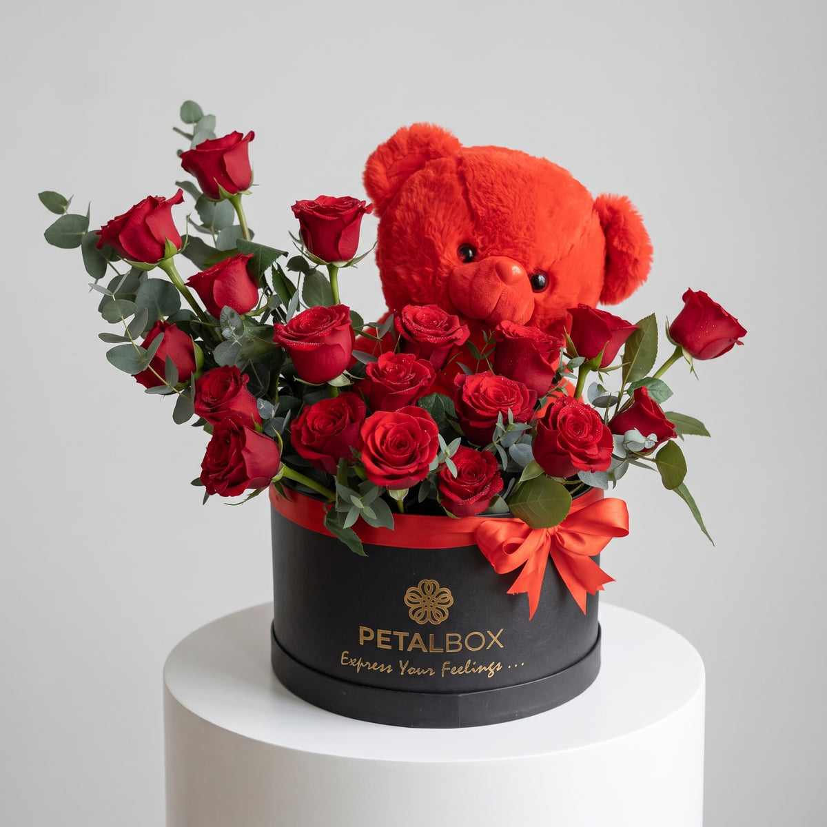 Love Roses Teddy Combo