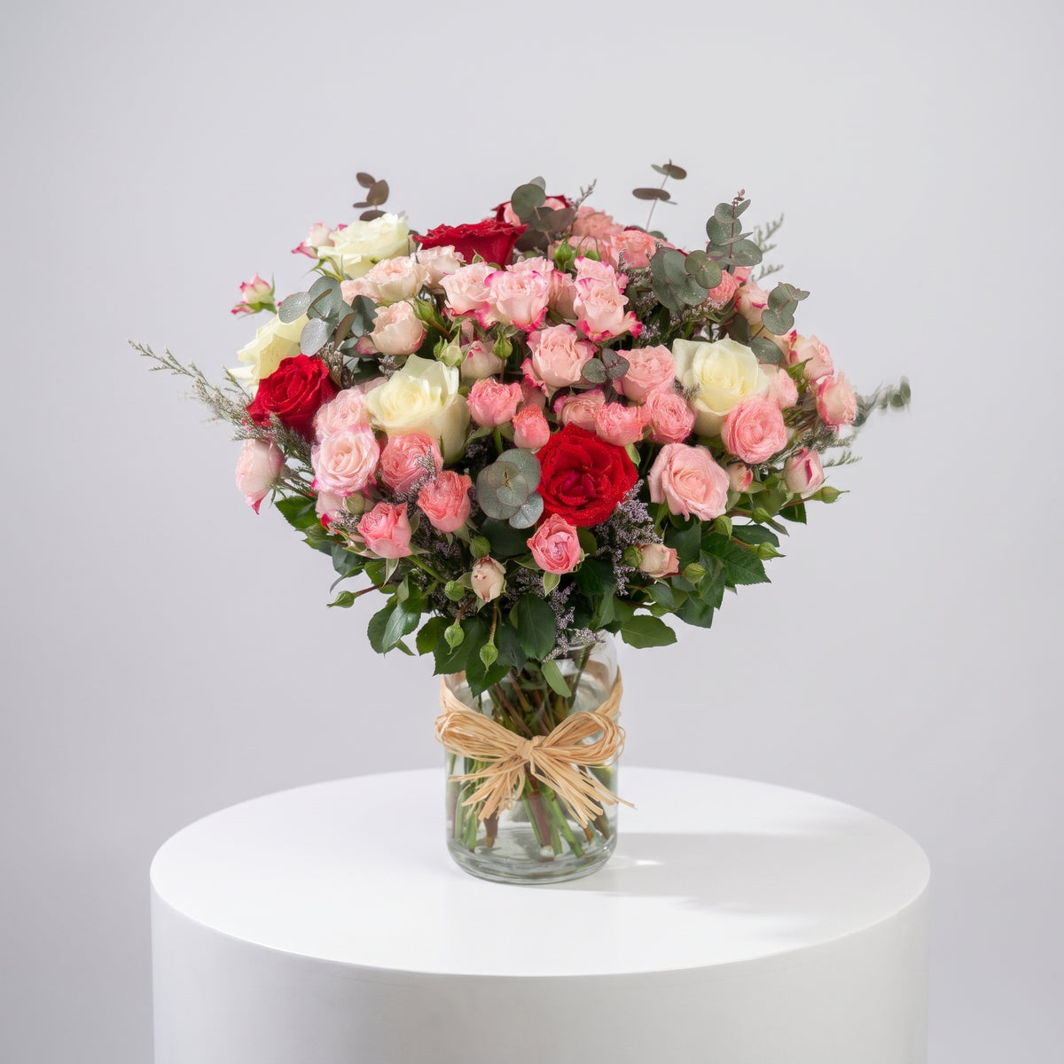 Mixed Flowers Vase Bouquet