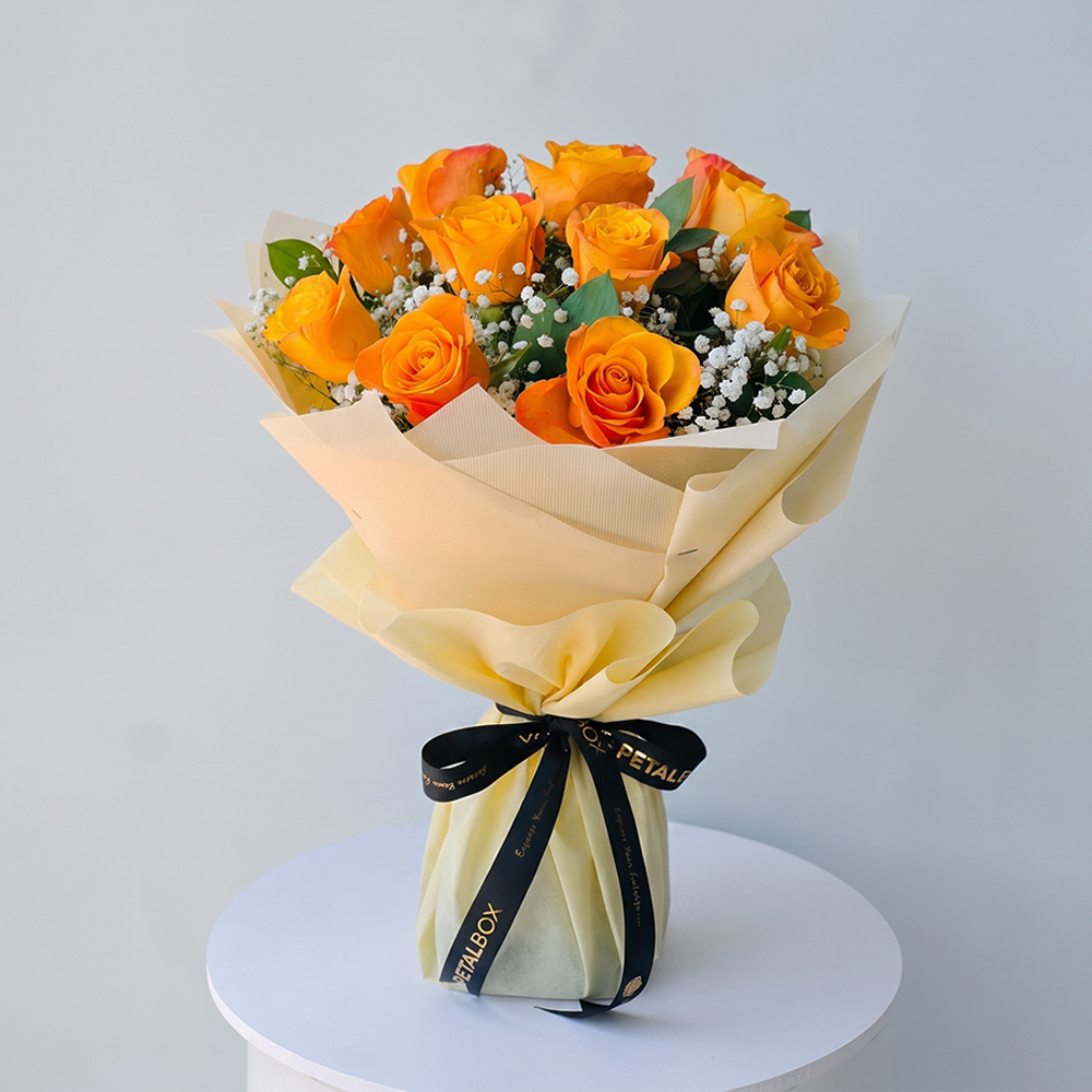 Orange Roses Bouquet
