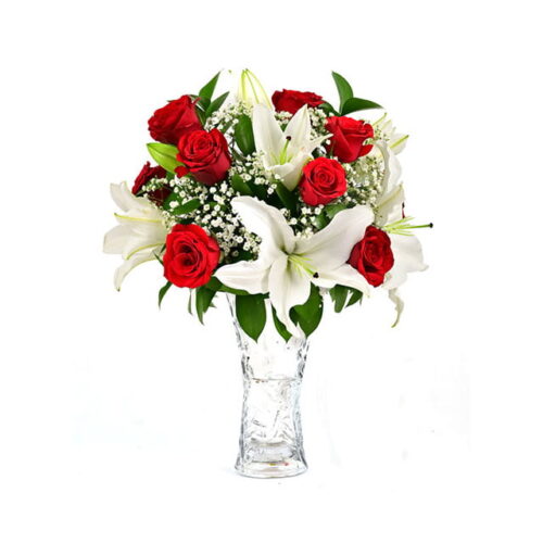 Lilies-and-Roses-Vase