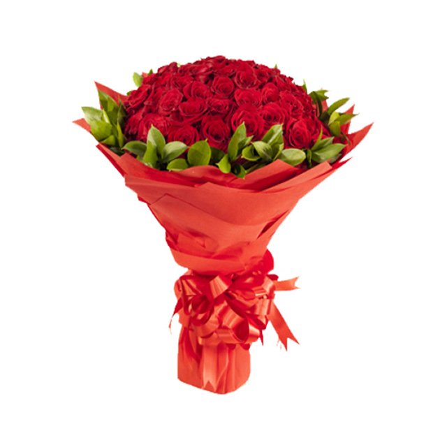 Love and Anniversary Bouquet | 100 Red Roses Bouquet | Petal Box