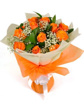 Orange Roses Bouquet