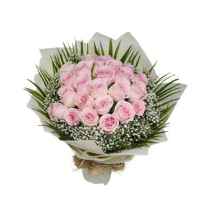 Passionate Pink Roses Bouquet
