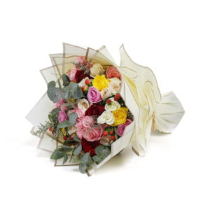 35 Mixed Roses Bouquet