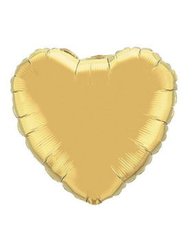 Heart Gold Foil Balloon