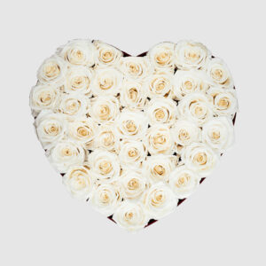White-Roses-in-Heart-Shape