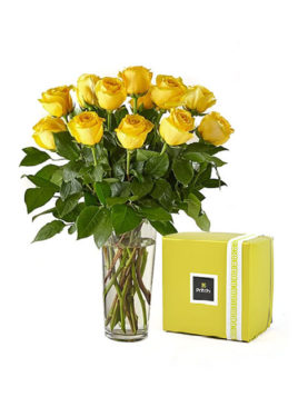 Yellow Roses Patchi Chocolate