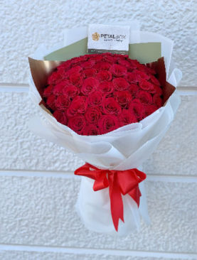 Darling Red Roses Bouquet