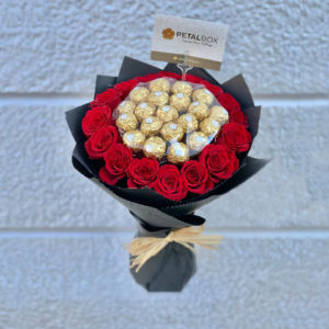 Red-Roses-Chocolate-Bouquet
