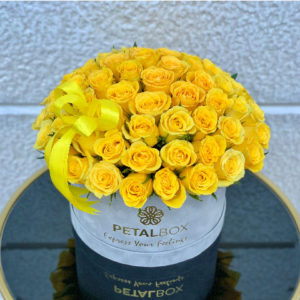 Yellow-Roses-Luxury-Box