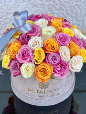 Mixed Roses Luxury Box