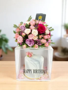 Birthday Cake Arrangement