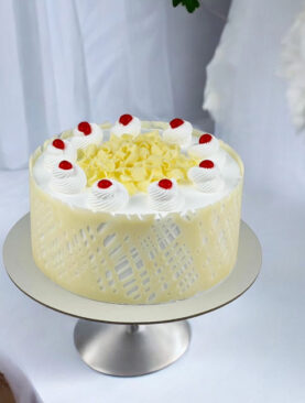 White Forest Cake