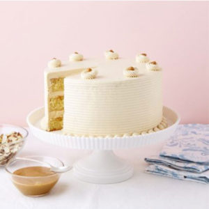 White-Light-Caramel-Cake
