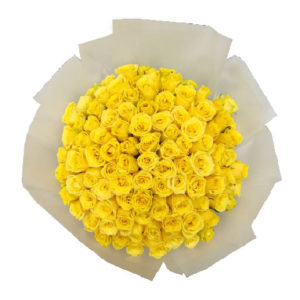 100-Yellow-Roses-Bouquet