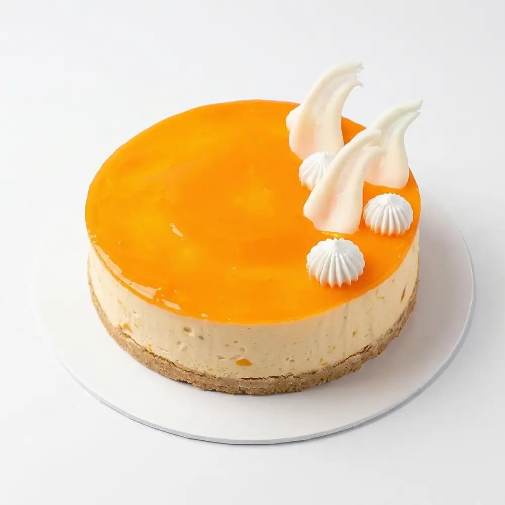 Mango cheesecake in abu dhabi & Dubai by petal Box