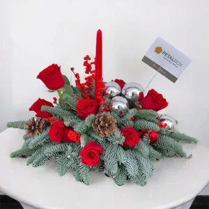 Christmas-Candle-Centerpiece