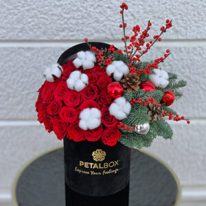 Luxurious-Christmas-Flower-Box