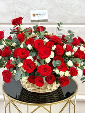 Love Express Roses Basket