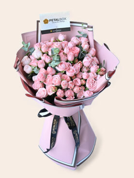 Pink Baby Roses Bouquet