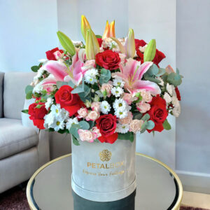 Elegant Petal Symphony Box