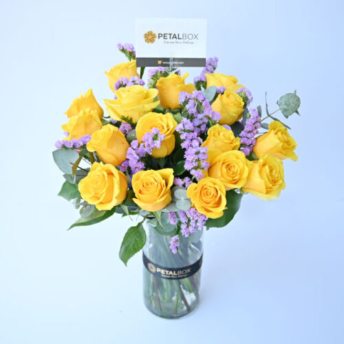 Sunlit Serenade Vase