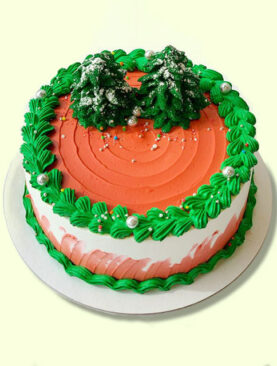 Christmas Tree Cake