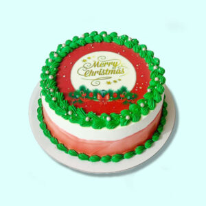 Merry-Christmas-Photo-Cake