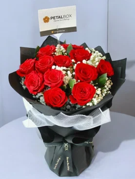 Dozen Red Roses Bouquet