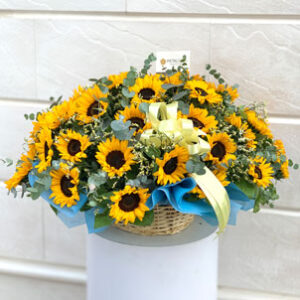 Sunflowers-bouquet