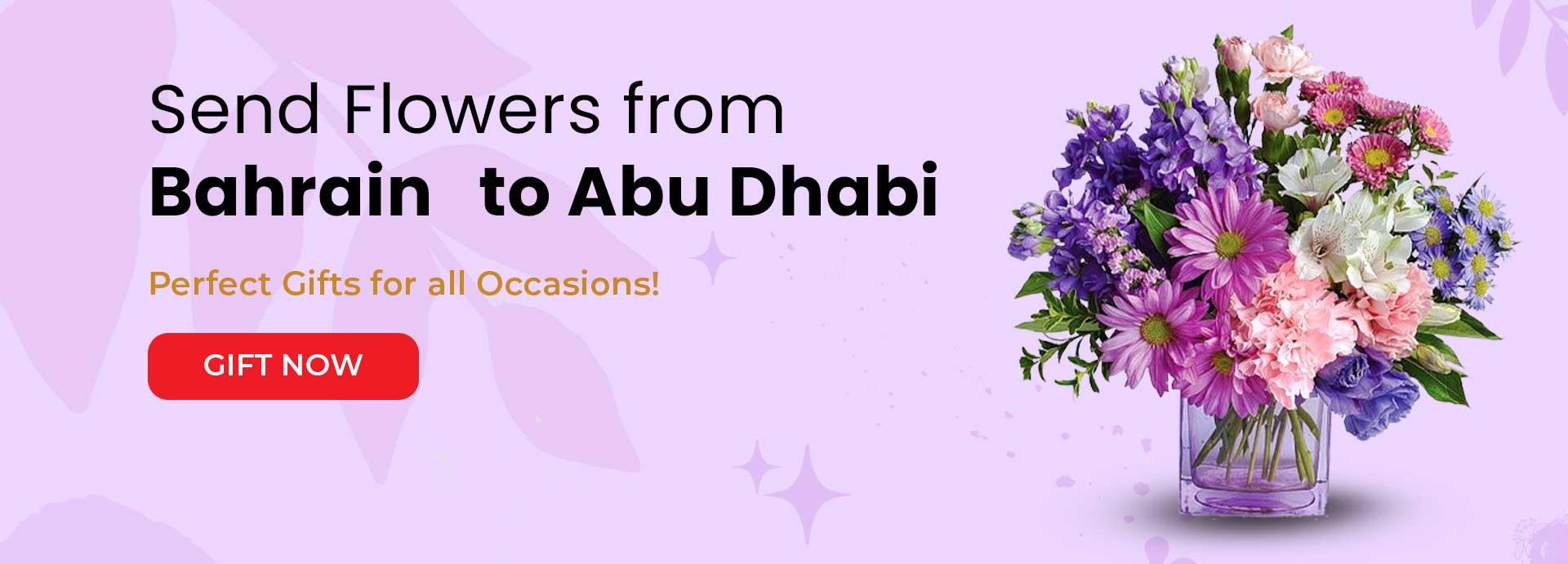 Sending flowers from Bahrain to Abu Dhabi