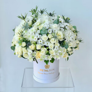 White Flowers Box