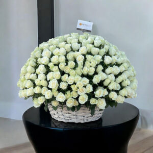 300-White-Roses-Basket