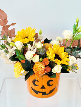 Halloween Flower Arrangement