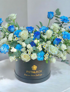 Blue Beauty Flower Box