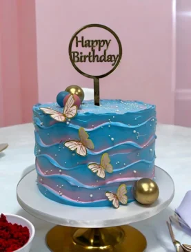 Butterfly Birthday Cake