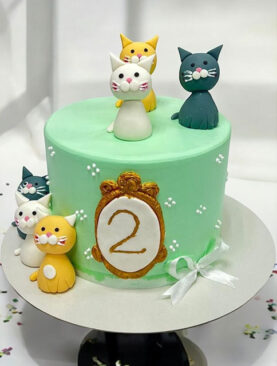 Cats Cake Design