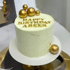 Happy-Birthday-Gold-Cake