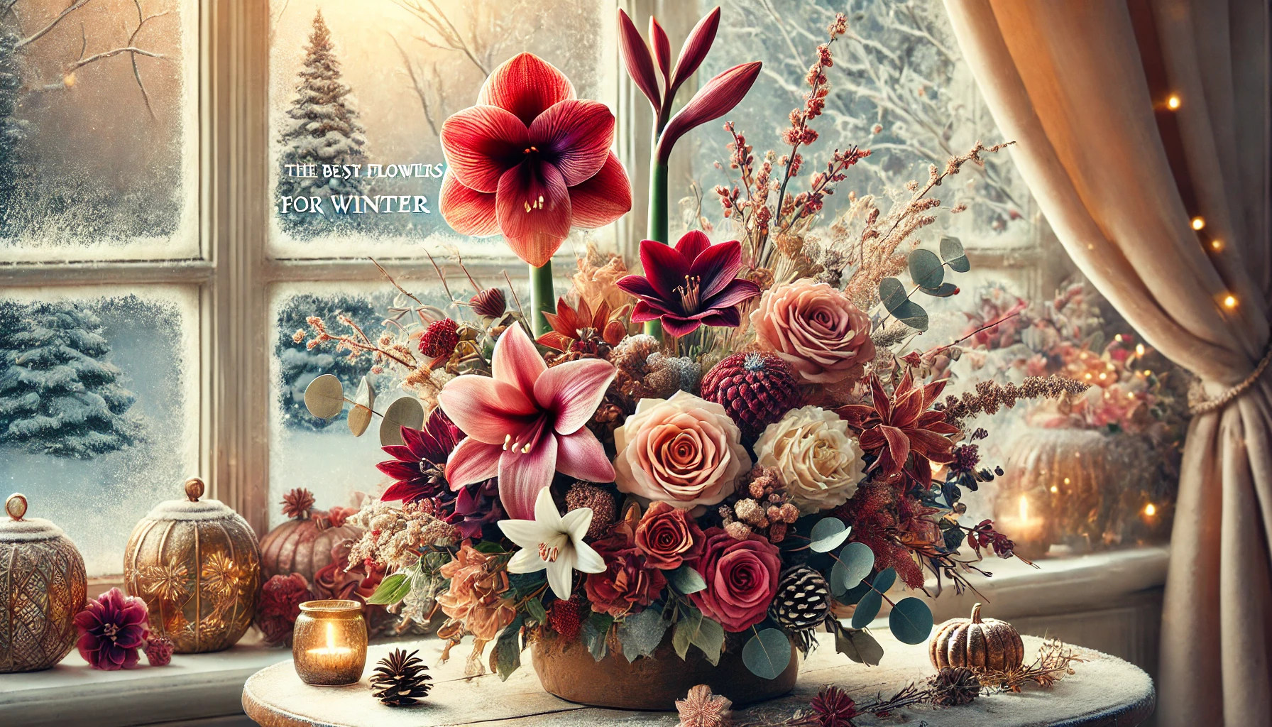 The Best Flowers for Winter Arrangements